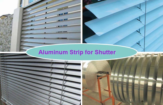 aluminium strip for shutter
