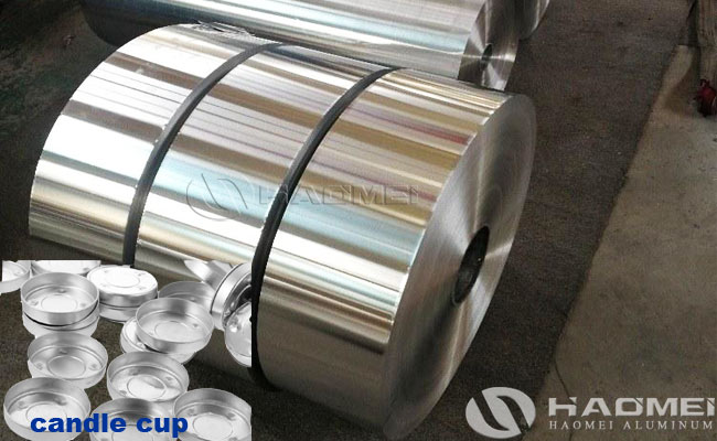 aluminum strip for candle cup
